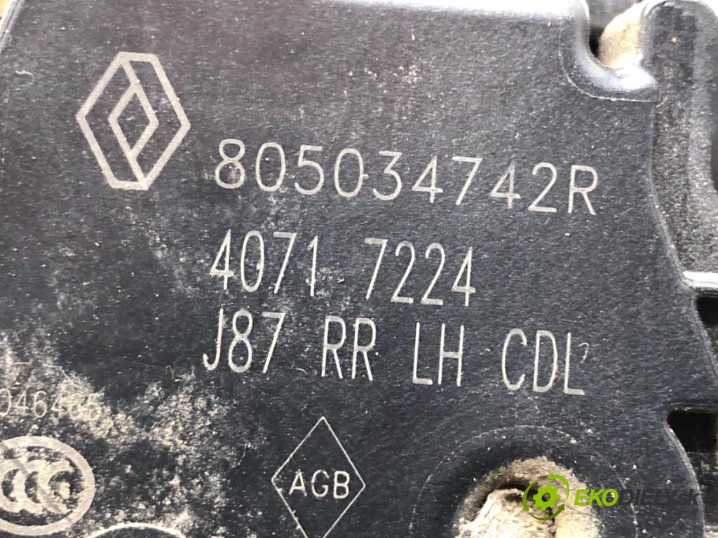 RENAULT CAPTUR I liftback 2018 87 kW 1.2 TCe 120 1197 zámok dveře levý zadní část 805034742R