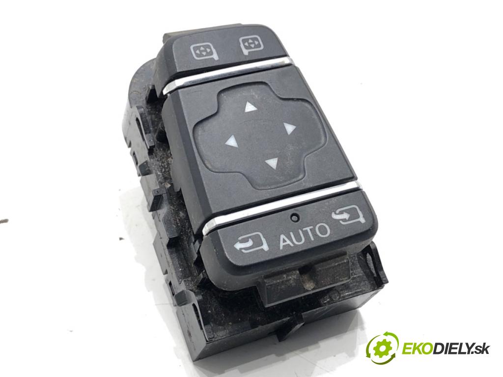 RENAULT CAPTUR I liftback 2018 87 kW 1.2 TCe 120 1197 Prepínač nastavenia spätných zrkadiel 255702886R (Prepínacie páčky pod volantom)