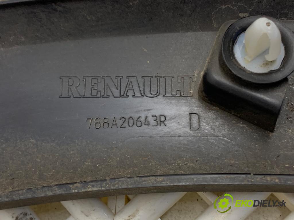 RENAULT CAPTUR I liftback 2018 87 kW 1.2 TCe 120 1197 Lišta blatníka zad pravá 788A20643R (Lišta)