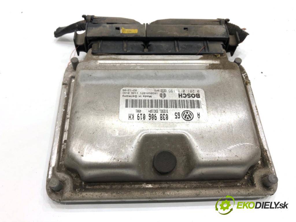VW GOLF IV Kombi 2004 74 kW 1.9 TDI 1896 riadiaca jednotka Motor 038906019KH (Riadiaca jednotka)