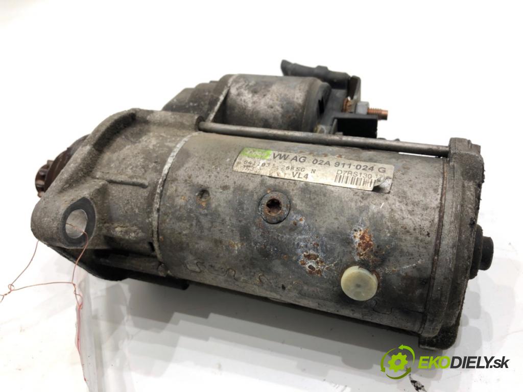 VW GOLF IV Kombi 2004 74 kW 1.9 TDI 1896 Štartér 02A911024G (Štartér)