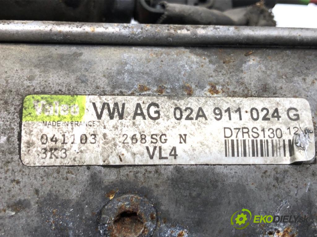 VW GOLF IV Kombi 2004 74 kW 1.9 TDI 1896 Štartér 02A911024G (Štartér)
