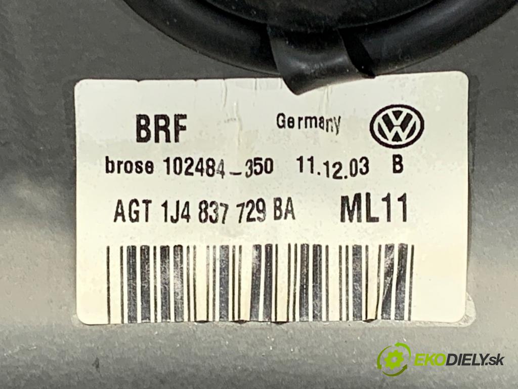 VW GOLF IV Kombi 2004 74 kW 1.9 TDI 1896 Mechanizmus okna ľavy predný 1J4837729BA