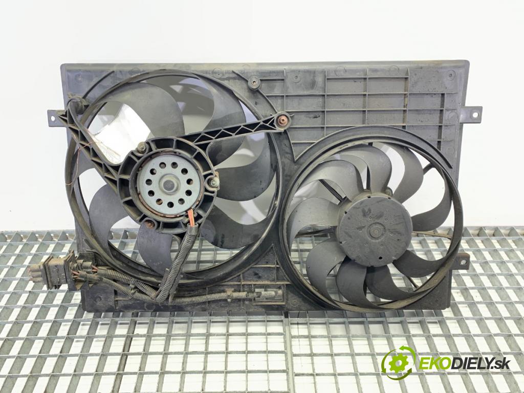 VW POLO IV 9N liftback 2003 47 kW 1.2 12V 1198 ventilátor chladiče 6Q0959455H (Ventilátor)