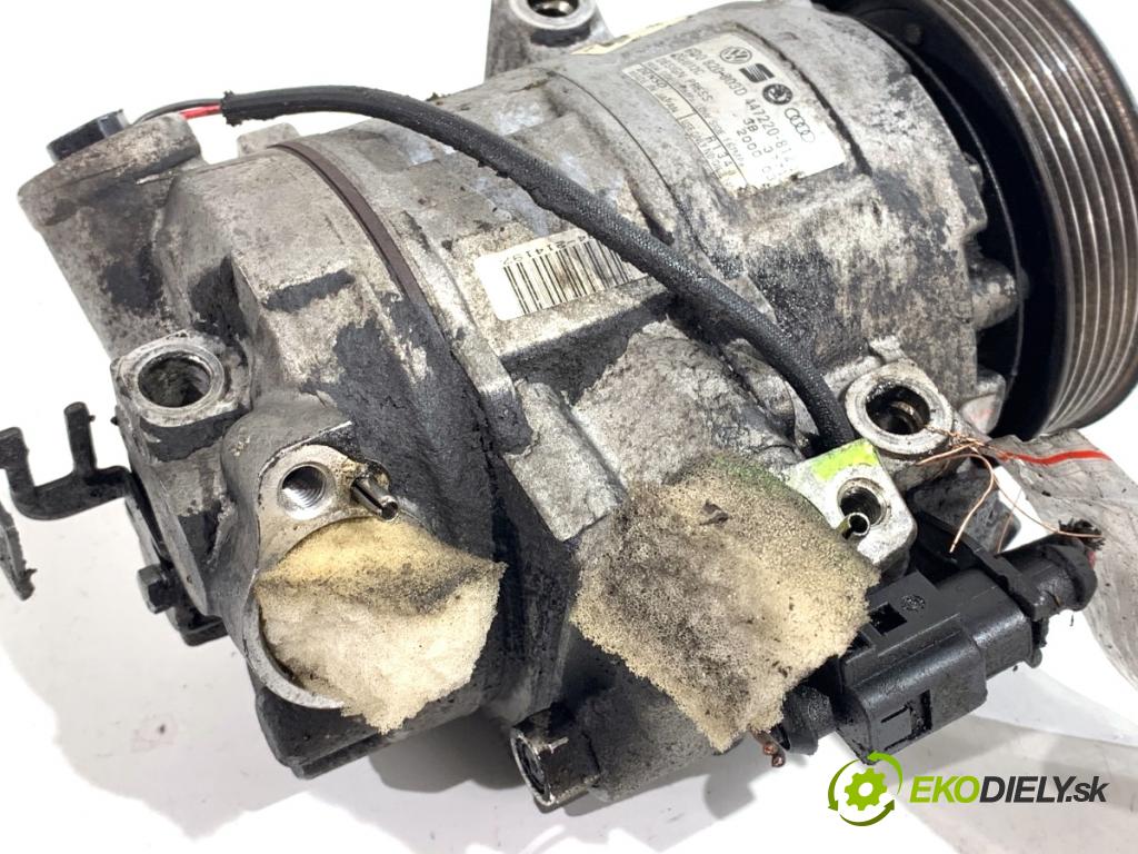 VW POLO IV 9N liftback 2003 47 kW 1.2 12V 1198 Kompresor klimatizácie 6Q0820803D (Kompresor klimatizácie)