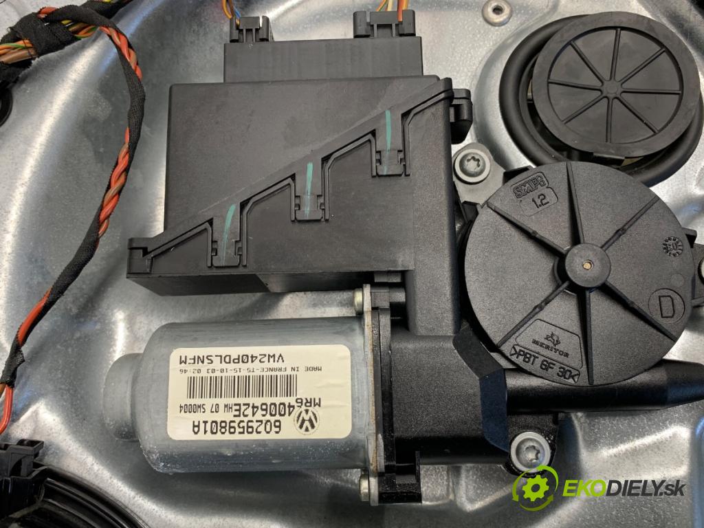 VW POLO IV 9N liftback 2003 47 kW 1.2 12V 1198 Mechanizmus okna pravy predný 6Q2959801A