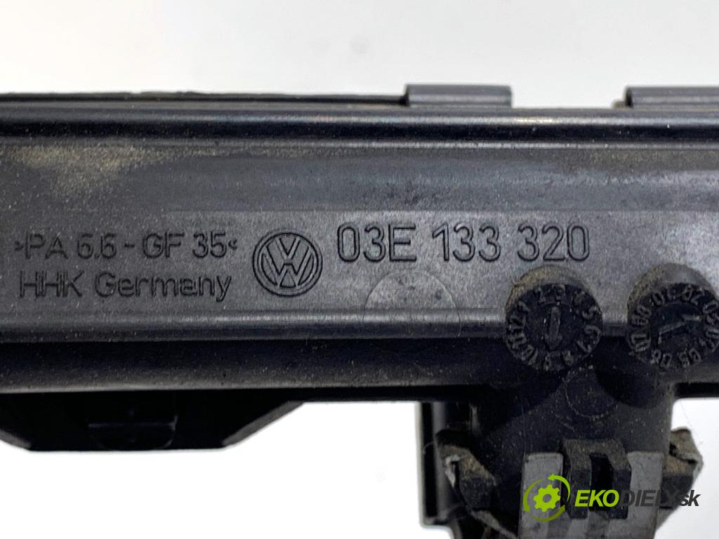 VW POLO IV 9N liftback 2003 47 kW 1.2 12V 1198 lišta vstřikovací 03E133320 (Vstřikovací lišta)
