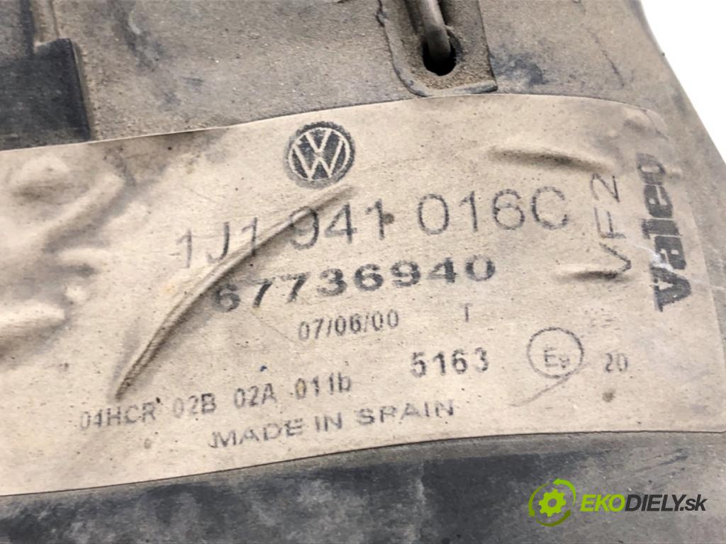 VW GOLF IV Kombi 2004 74 kW 1.9 TDI 1896 Svetlomet pravy predný 1J1941016C