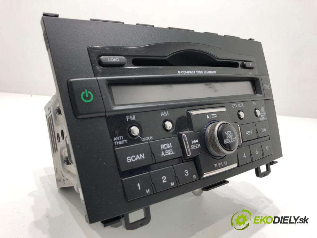 HONDA CR-V III SUV 2011 110 kW 2.2 i-DTEC 4WD (RE6) 2199 RADIO 39100-SWA-G212-M1 (Audio zariadenie)