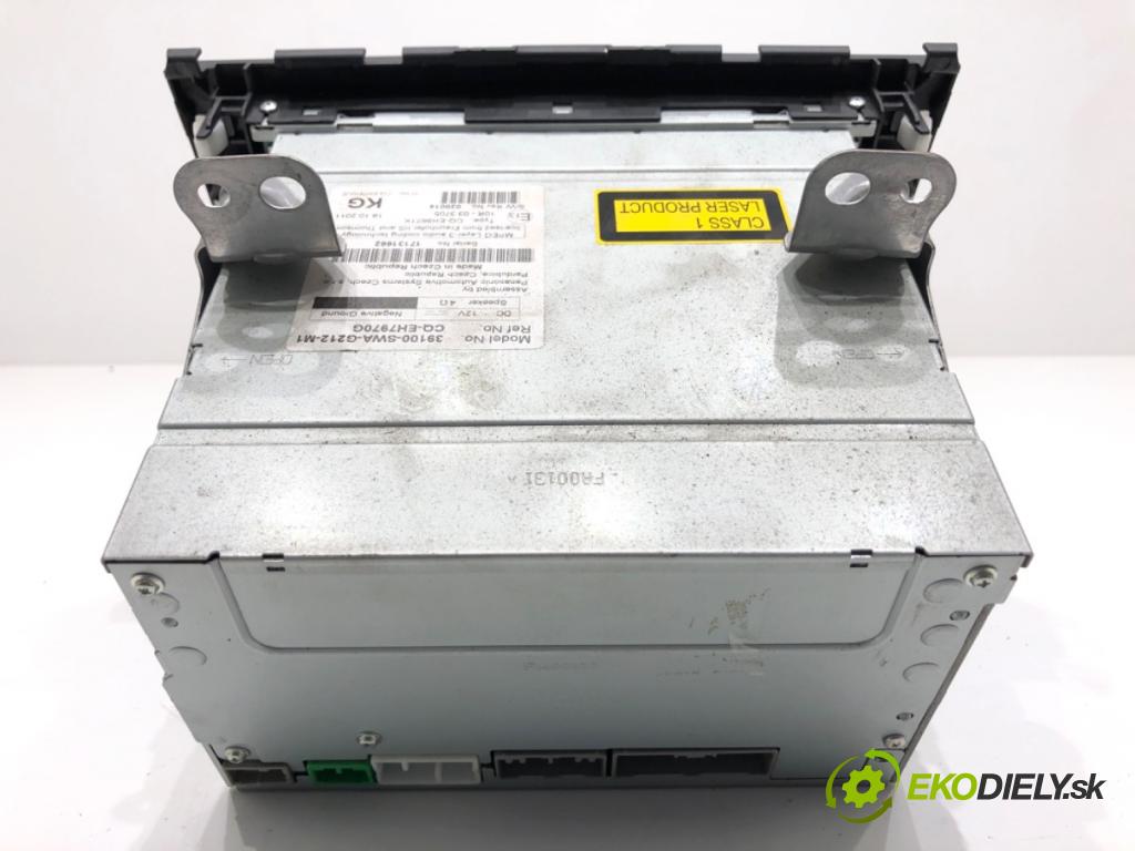 HONDA CR-V III SUV 2011 110 kW 2.2 i-DTEC 4WD (RE6) 2199 RADIO 39100-SWA-G212-M1 (Audio zariadenie)