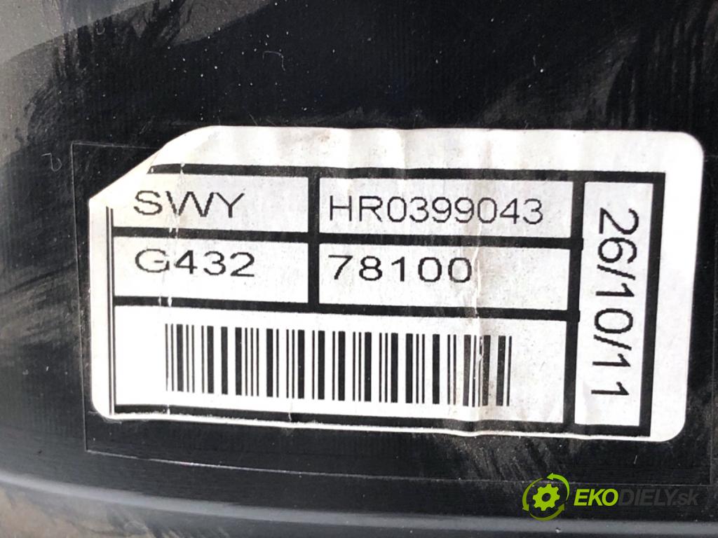 HONDA CR-V III SUV 2011 110 kW 2.2 i-DTEC 4WD (RE6) 2199 Prístrojovka HR0399043 (Prístrojová doska)