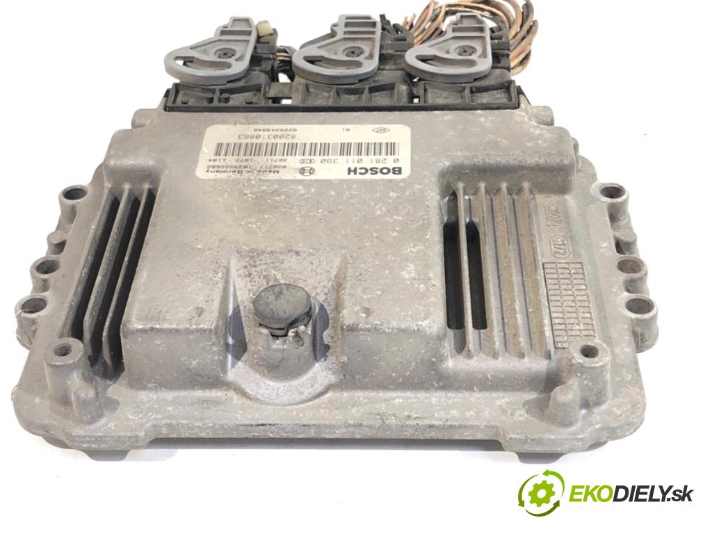 RENAULT SCÉNIC II nadwozie wielkoprzestrzenne (MPV) 2003 88 kW 1.9 dCi (JM0G, JM12, JM1G, JM2C) 1870 řídící jednotka motora 0281011390 8200310863 (Řídicí jednotka)