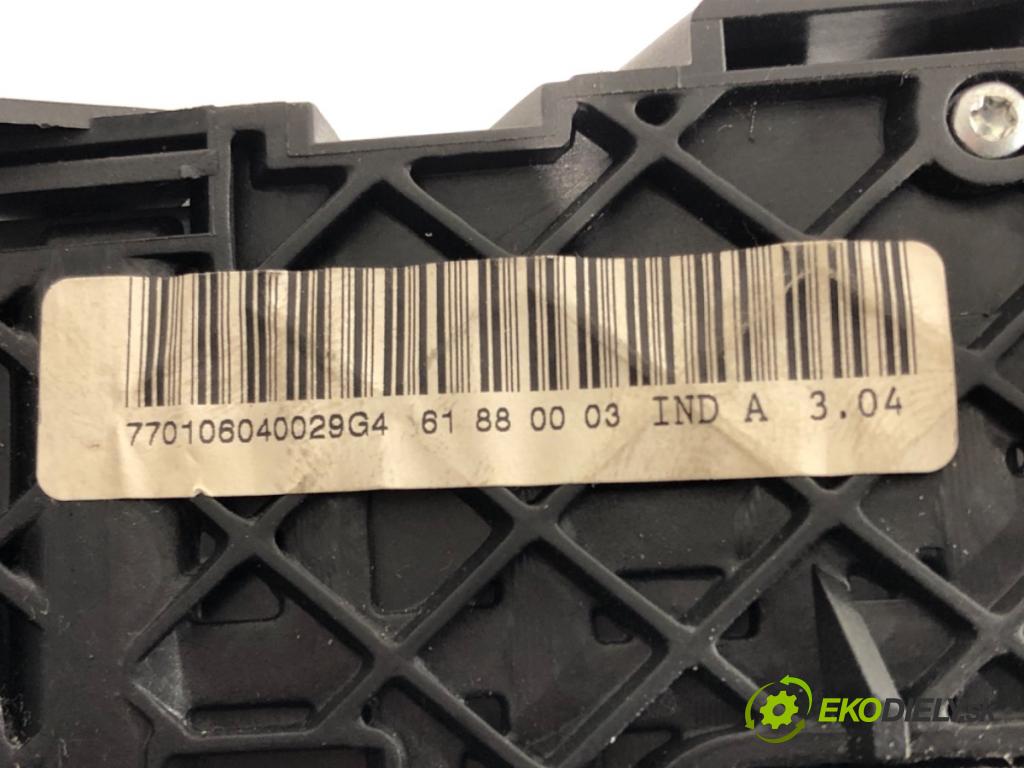 RENAULT SCÉNIC II nadwozie wielkoprzestrzenne (MPV) 2003 88 kW 1.9 dCi (JM0G, JM12, JM1G, JM2C) 1870 Prepínač kombinovaný  (Prepínacie páčky pod volantom)