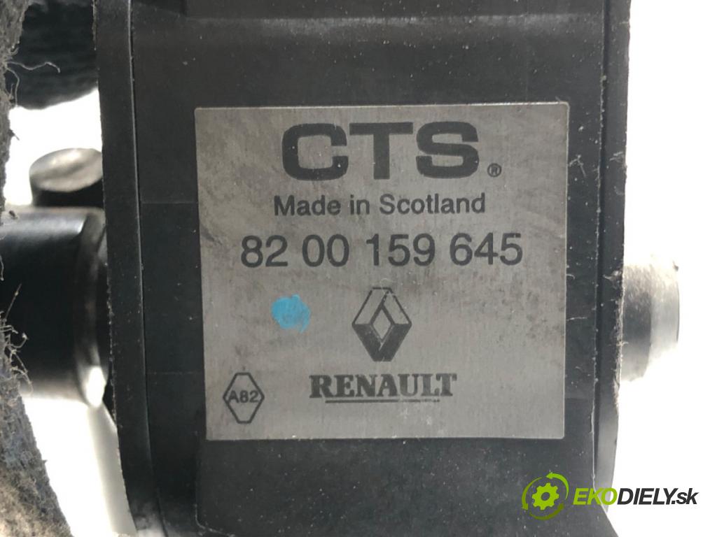 RENAULT SCÉNIC II nadwozie wielkoprzestrzenne (MPV) 2003 88 kW 1.9 dCi (JM0G, JM12, JM1G, JM2C) 1870 Potenciometer plynu 8200159645 (Potenciometer plynového pedálu)