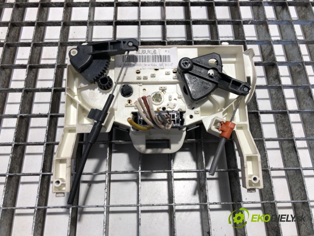 OPEL VIVARO A Autobus 2002 74 kW 1.9 DTI (F7, J7, A07) 1870 Panel ovládania kúrenia F964097K (Prepínacie páčky pod volantom)