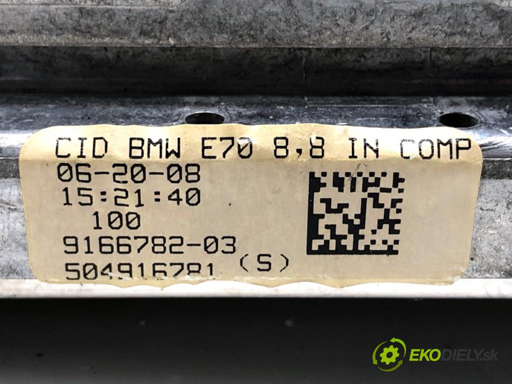 BMW E71 SUV 2013 180 kW xDrive 30 d 2993 Dislpej 9166782 (Prístrojová doska)