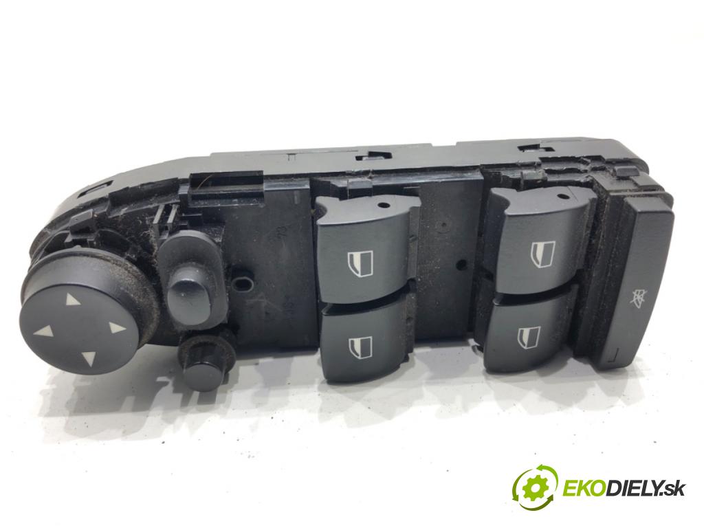 BMW E71 SUV 2013 180 kW xDrive 30 d 2993 Prepínač okien 9122121 (Prepínacie páčky pod volantom)