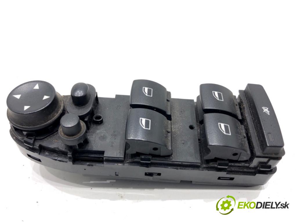 BMW E71 SUV 2013 180 kW xDrive 30 d 2993 Prepínač okien 9122121 (Prepínacie páčky pod volantom)