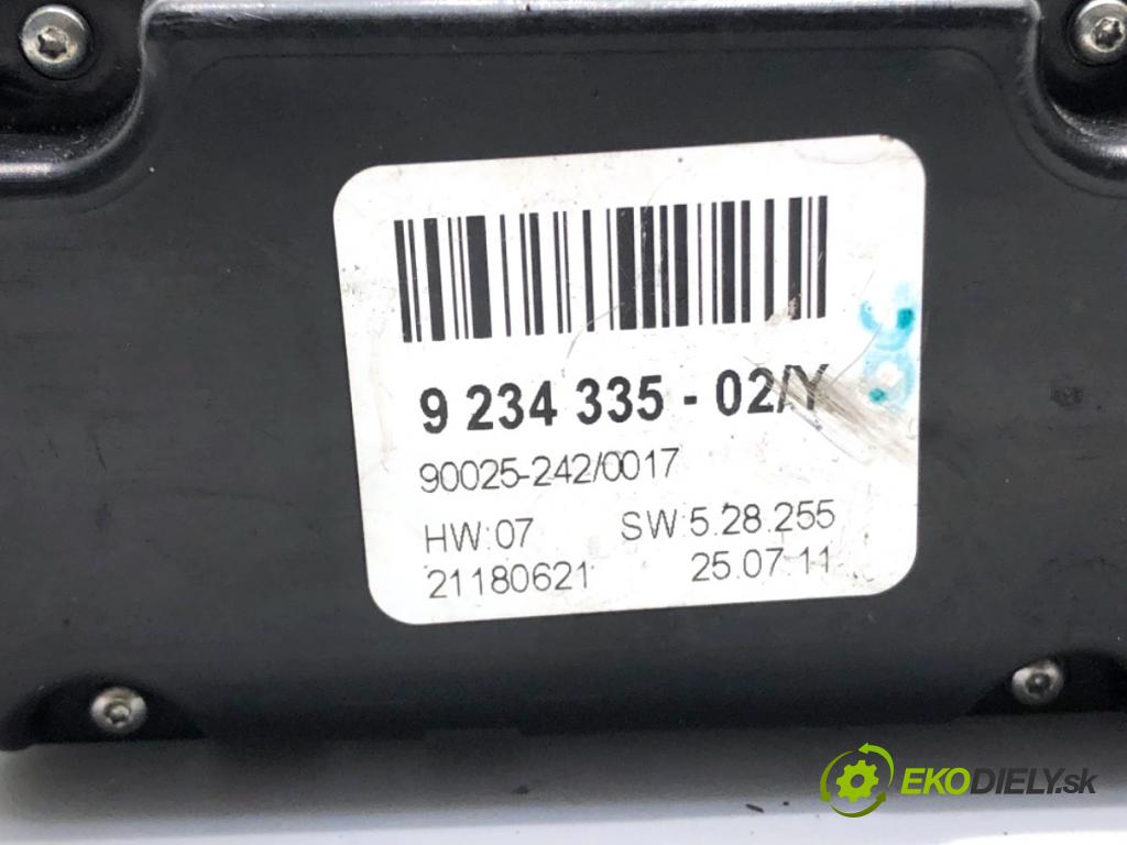 BMW E71 SUV 2013 180 kW xDrive 30 d 2993 Panel ovládania kúrenia 9234335 (Prepínacie páčky pod volantom)