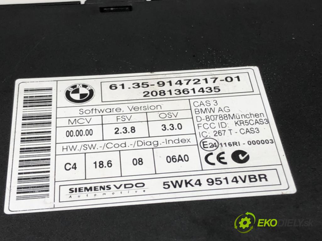 BMW E71 SUV 2013 180 kW xDrive 30 d 2993 Modul CAS 9147217