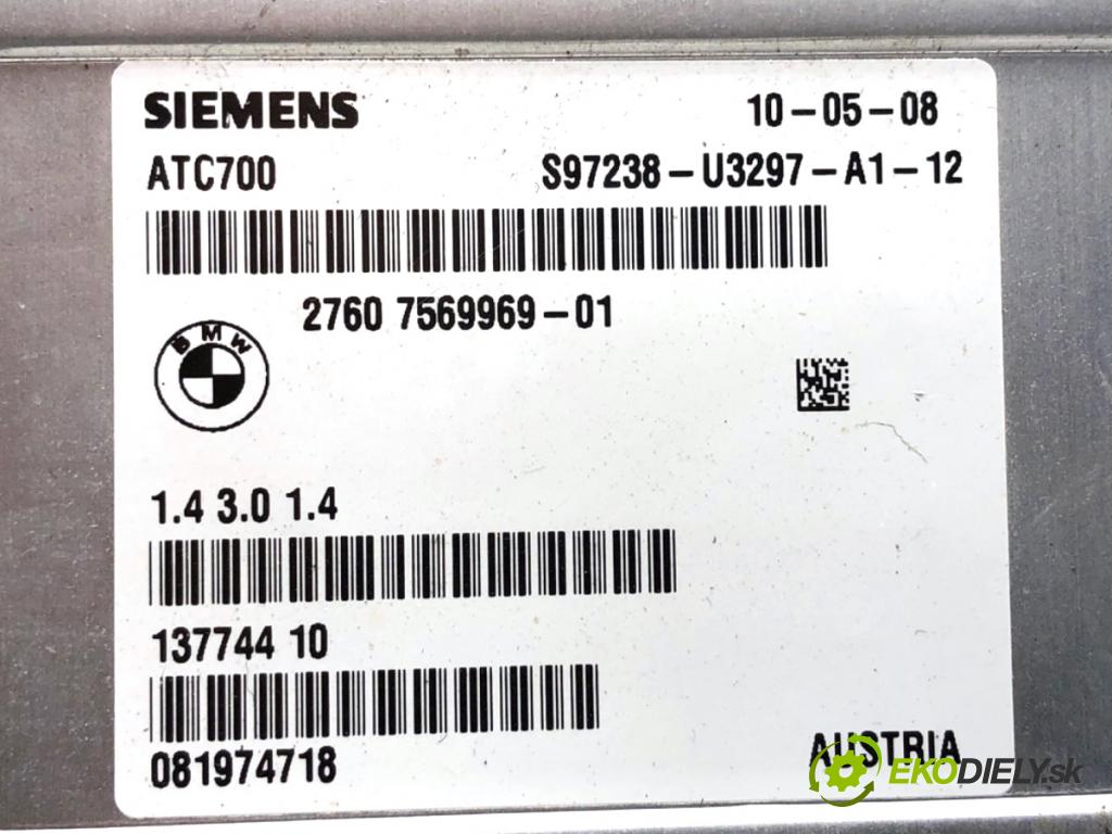 BMW E71 SUV 2013 180 kW xDrive 30 d 2993 Riadiaca jednotka prevodovky 7569969 (Riadiaca jednotka prevodovky)