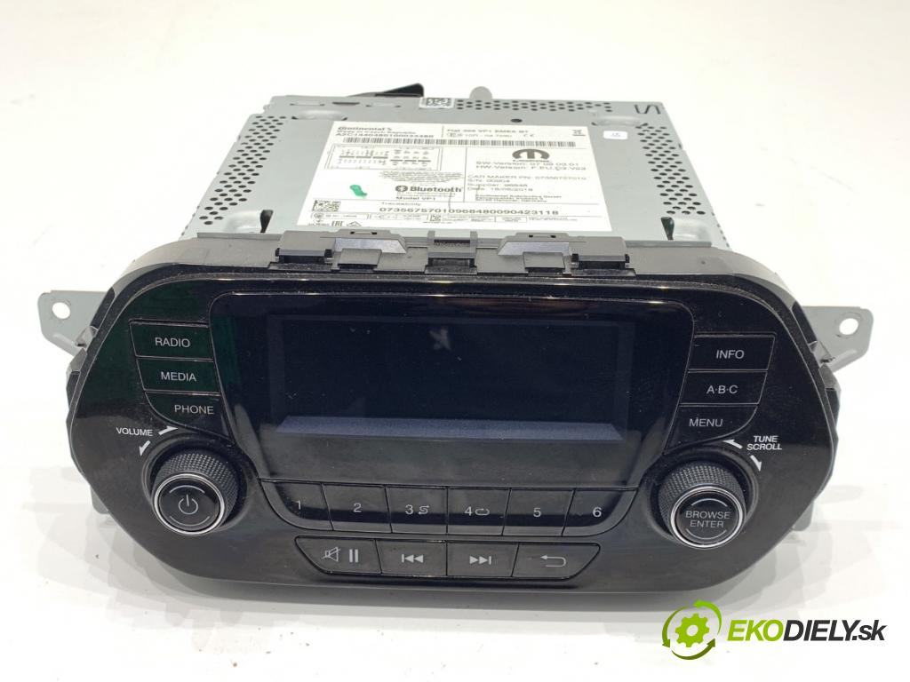 FIAT TIPO Kombi 2018 70 kW 1.4 (356WXA1B) 1368 RADIO 07356757010 (Audio zariadenie)