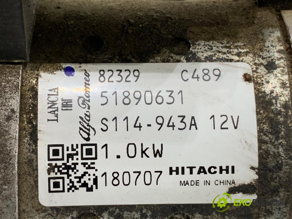 FIAT TIPO Kombi 2018 70 kW 1.4 (356WXA1B) 1368 startér 51890631 (Startér)