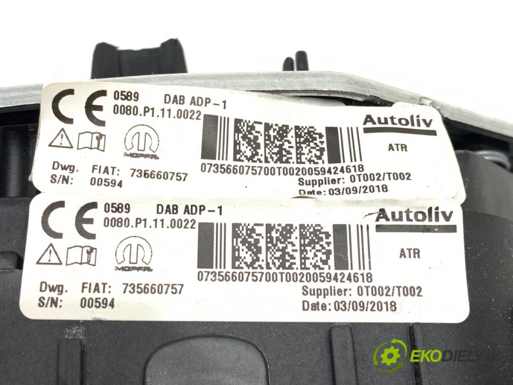 FIAT TIPO Kombi 2018 70 kW 1.4 (356WXA1B) 1368 AirBag volantu 735660757 (Airbag)