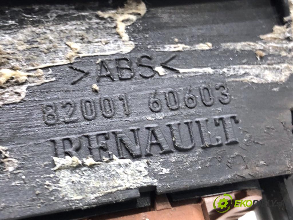RENAULT SCÉNIC II nadwozie wielkoprzestrzenne (MPV) 2006 63 kW 1.5 dCi (JM1F) 1461 přepínač oken 8200160603 (Páčky pod volantem)