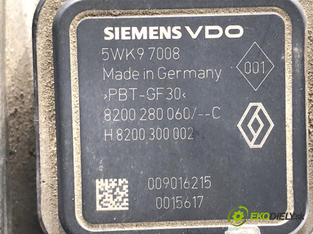 RENAULT SCÉNIC II nadwozie wielkoprzestrzenne (MPV) 2006 63 kW 1.5 dCi (JM1F) 1461 Váha vzduchu 8200280060 (Váha vzduchu)