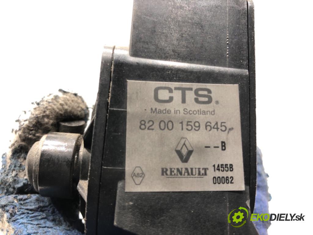 RENAULT SCÉNIC II nadwozie wielkoprzestrzenne (MPV) 2006 63 kW 1.5 dCi (JM1F) 1461 Potenciometer plynu 8200159645 (Potenciometer plynového pedálu)