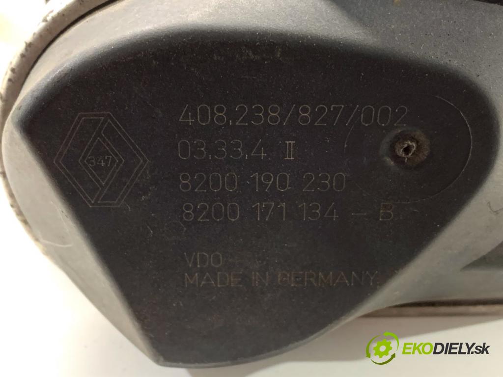 RENAULT SCÉNIC II nadwozie wielkoprzestrzenne (MPV) 2003 83 kW 1.6 (JM0C, JM0J, JM1B) 1598 škrtíci klapka 8200190230 (Škrticí klapka)