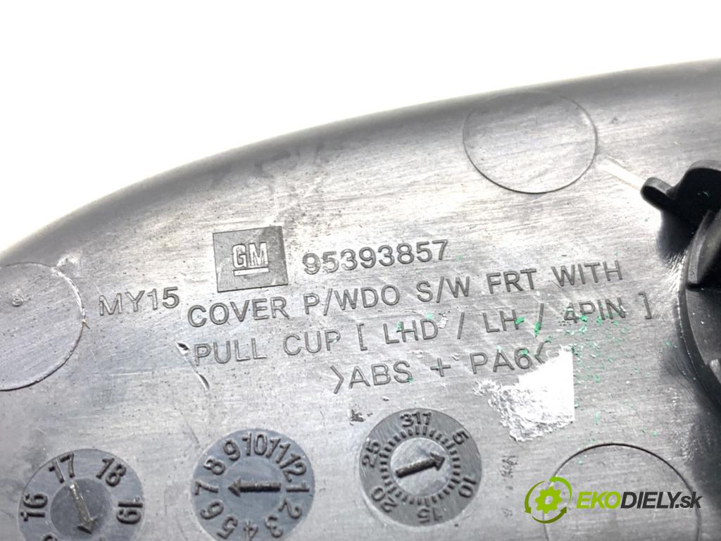 OPEL MOKKA SUV 2014 96 kW 1.7 CDTI (_76) 1686 Prepínač okien 13305011 (Prepínacie páčky pod volantom)