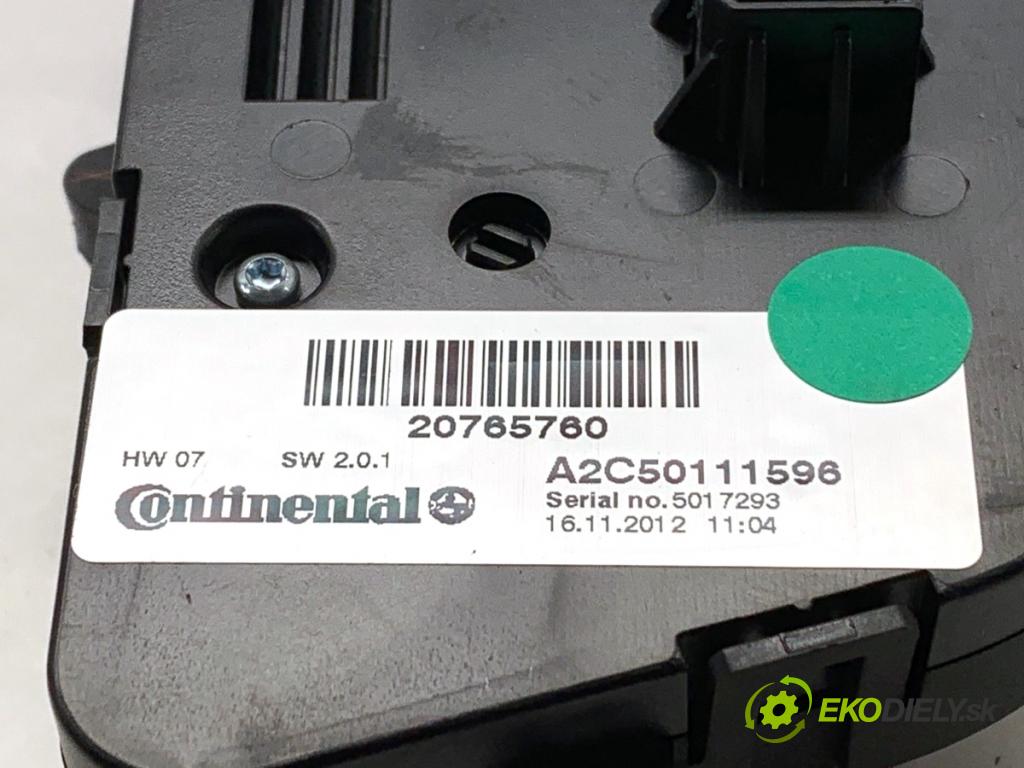 OPEL MOKKA SUV 2014 96 kW 1.7 CDTI (_76) 1686 Panel ovládaní topení 20765760 (Páčky pod volantem)