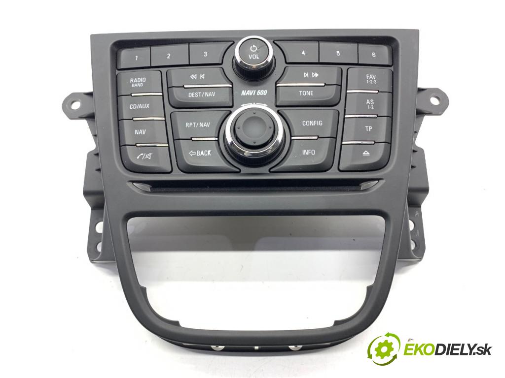 OPEL MOKKA SUV 2014 96 kW 1.7 CDTI (_76) 1686 Panel ovládania radia 95052530 (Prepínacie páčky pod volantom)