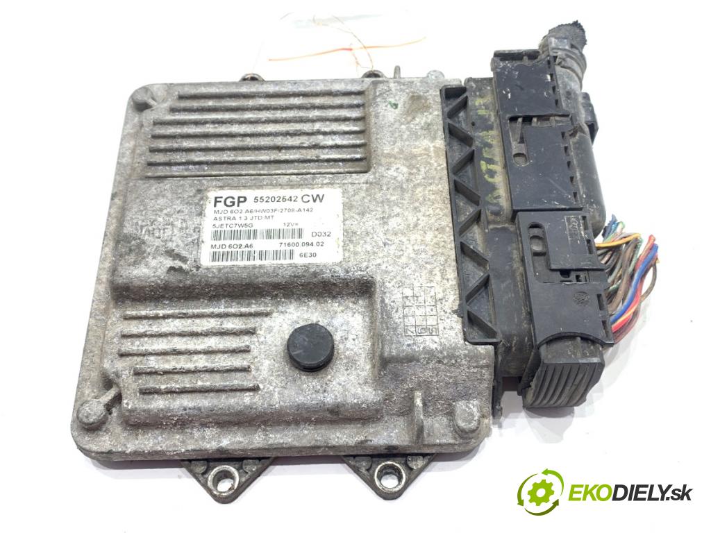 OPEL ASTRA H liftback 2007 66 kW 1.3 CDTI (L48) 1248 riadiaca jednotka Motor 55202542 (Riadiaca jednotka)