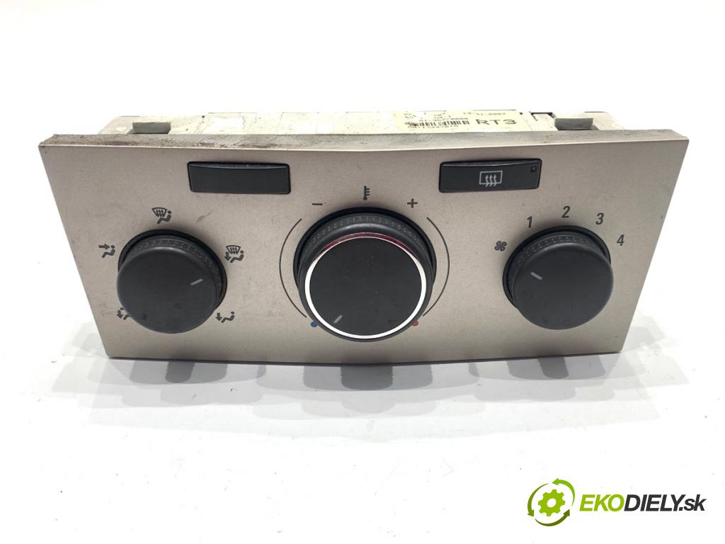 OPEL ASTRA H liftback 2007 66 kW 1.3 CDTI (L48) 1248 Panel ovládania kúrenia 13247815 (Prepínacie páčky pod volantom)