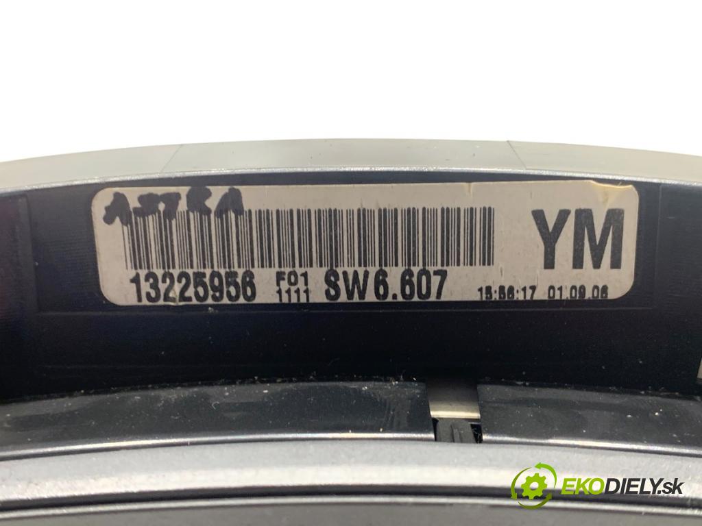 OPEL ASTRA H liftback 2007 66 kW 1.3 CDTI (L48) 1248 Prístrojovka 13225956 (Prístrojová doska)