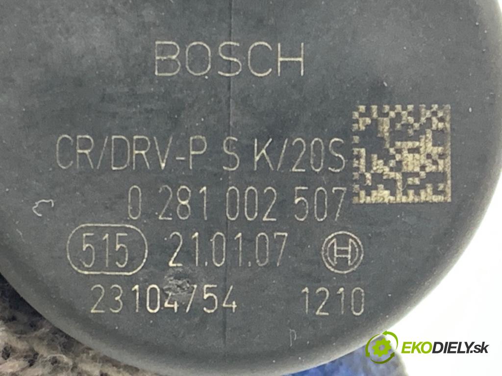 OPEL ASTRA H liftback 2007 66 kW 1.3 CDTI (L48) 1248 Snímač tlaku paliva 0281002507 (Snímač)