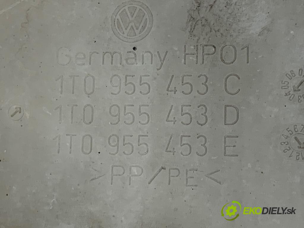 VW TOURAN nadwozie wielkoprzestrzenne (MPV) 2005 77 kW 1.9 TDI 1896 Nádržka ostrekovačov 1T0955453D