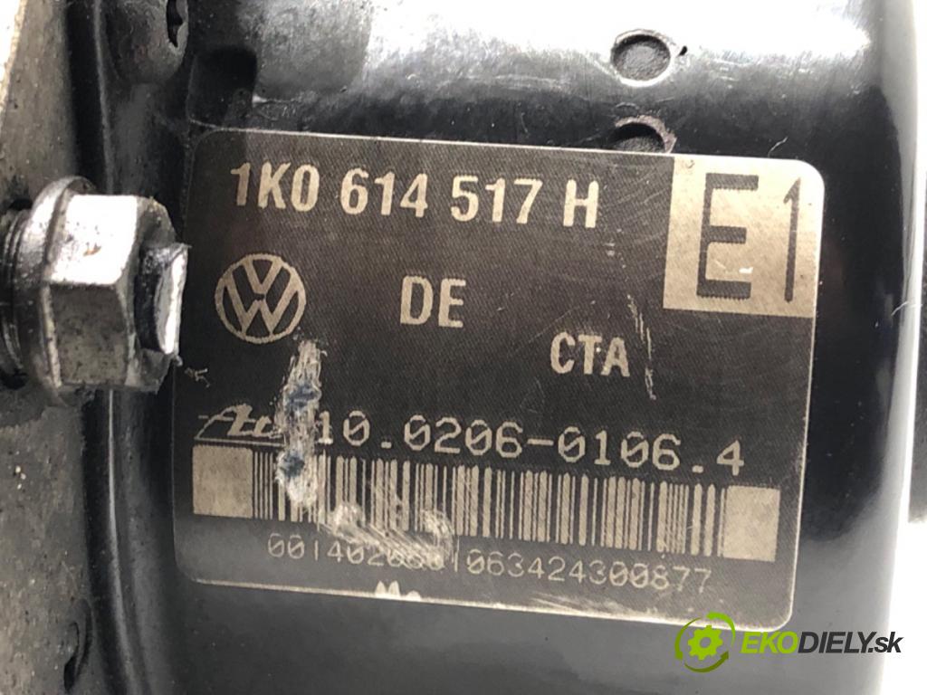 VW TOURAN nadwozie wielkoprzestrzenne (MPV) 2005 77 kW 1.9 TDI 1896 Pumpa ABS 1K0614517H (Pumpa ABS)