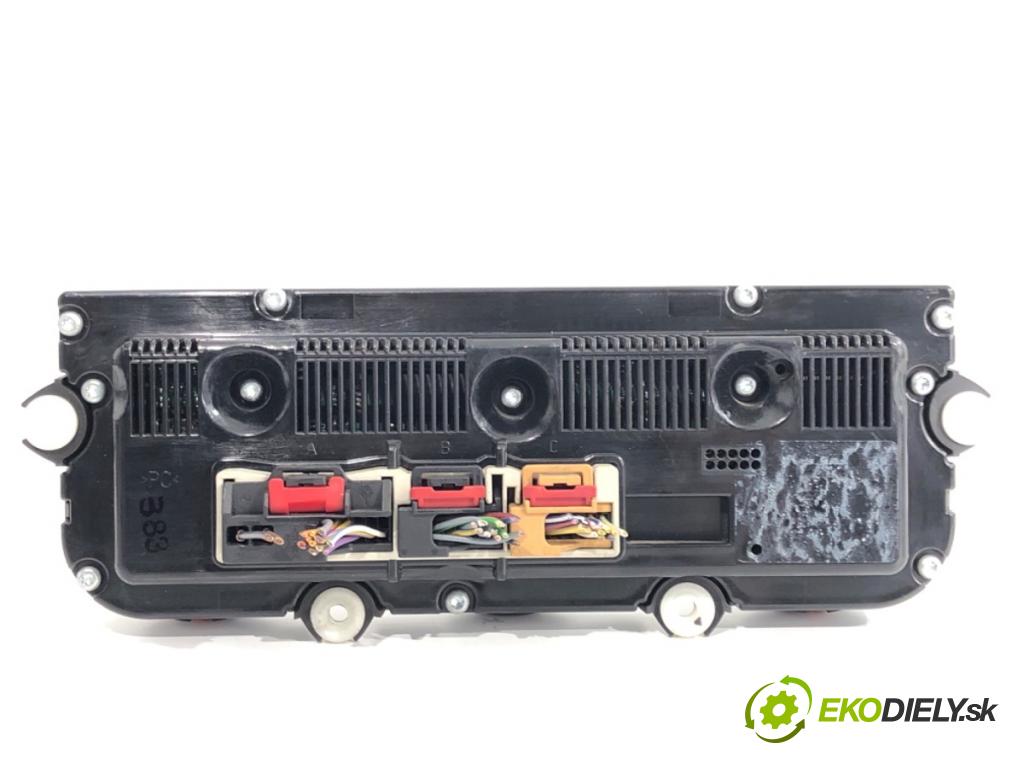 VW TOURAN nadwozie wielkoprzestrzenne (MPV) 2005 77 kW 1.9 TDI 1896 Panel ovládania kúrenia  (Prepínacie páčky pod volantom)