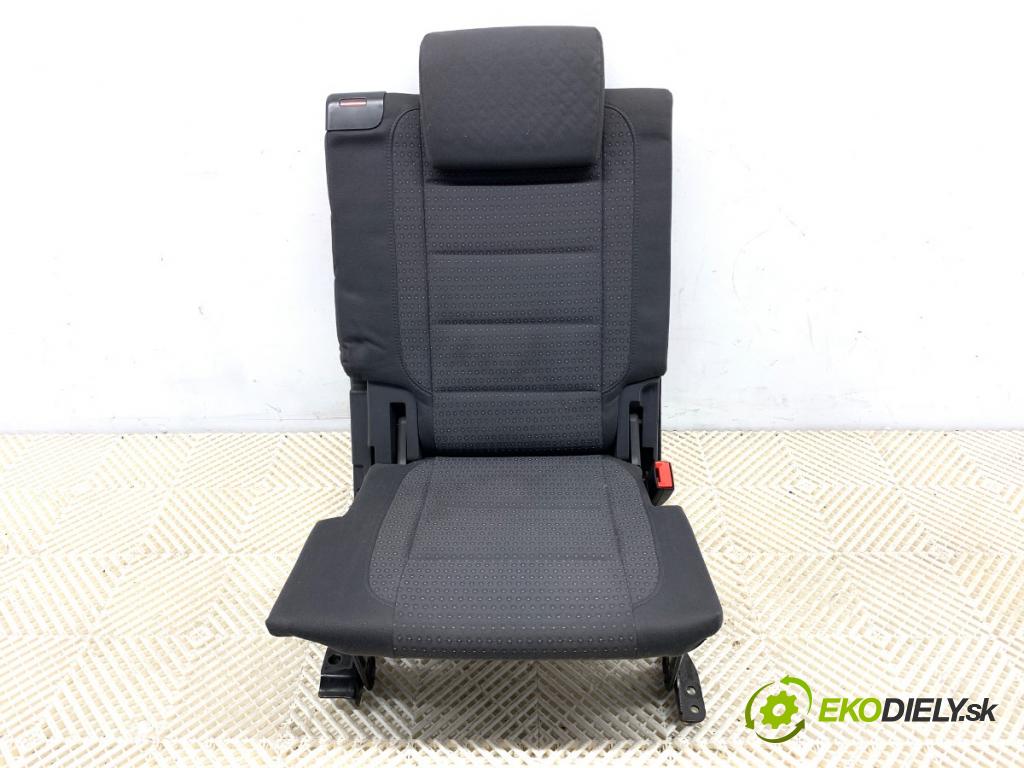 VW TOURAN nadwozie wielkoprzestrzenne (MPV) 2005 77 kW 1.9 TDI 1896 Sedadlo zad tretí rad 