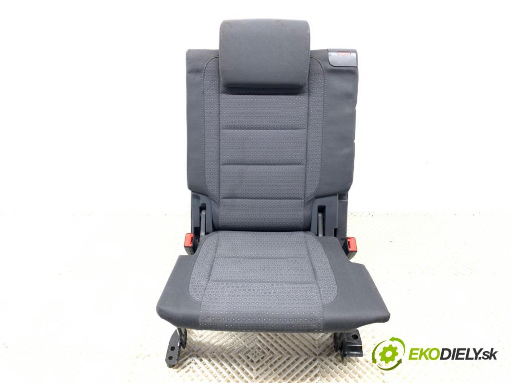 VW TOURAN nadwozie wielkoprzestrzenne (MPV) 2005 77 kW 1.9 TDI 1896 Sedadlo zad tretí rad 