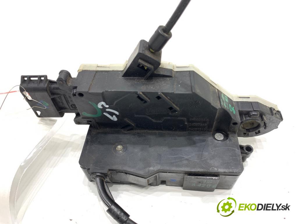 CITROEN C4 PICASSO I nadwozie wielkoprzestrzenne (MPV) 2007 80 kW 1.6 HDi 1560 zámok Dvere ľavy predný 24087158