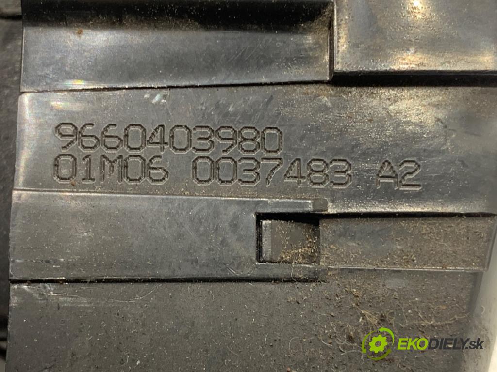 CITROEN C4 PICASSO I nadwozie wielkoprzestrzenne (MPV) 2007 80 kW 1.6 HDi 1560 zámok dverí zad 9660403980