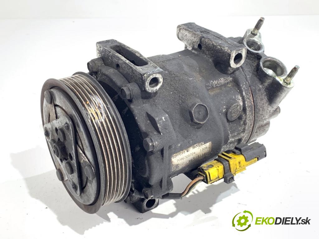 CITROEN C4 PICASSO I nadwozie wielkoprzestrzenne (MPV) 2007 80 kW 1.6 HDi 1560 Kompresor klimatizácie 9651911480 (Kompresor klimatizácie)