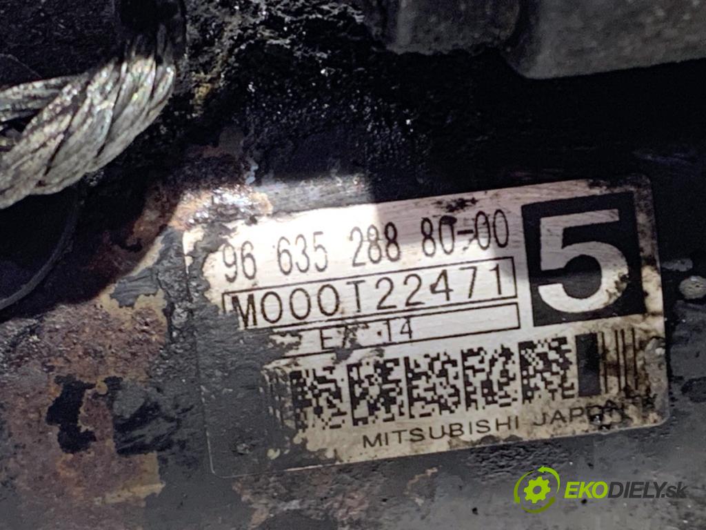 CITROEN C4 PICASSO I nadwozie wielkoprzestrzenne (MPV) 2007 80 kW 1.6 HDi 1560 startér 9663528880 (Startér)