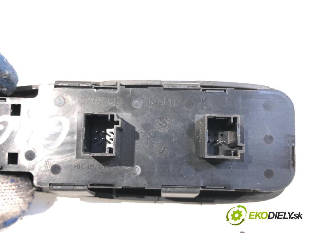 CITROEN C4 PICASSO I nadwozie wielkoprzestrzenne (MPV) 2007 80 kW 1.6 HDi 1560 Prepínač okien 96547100XT (Prepínacie páčky pod volantom)