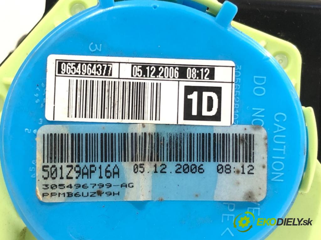 CITROEN C4 PICASSO I nadwozie wielkoprzestrzenne (MPV) 2007 80 kW 1.6 HDi 1560 Držiak BEZPEČNOSŤ pravy predný 9654964377